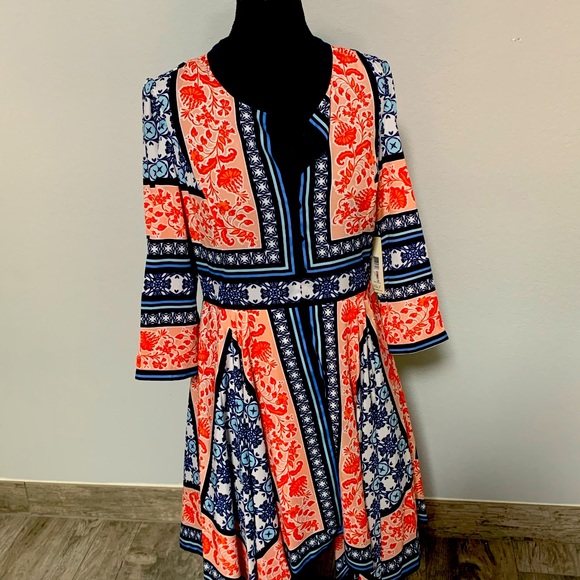 eliza j handkerchief dress